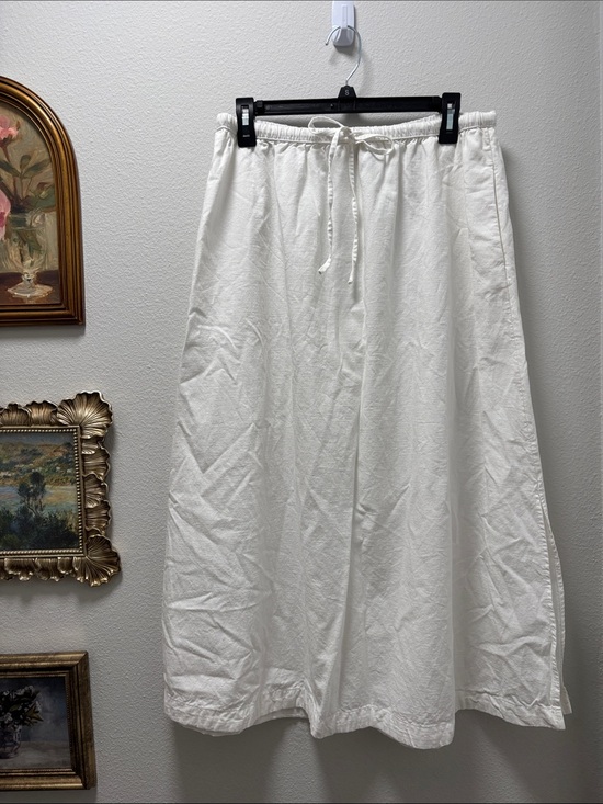 Universal Thread Dresses & Skirts - Universal Thread White Maxi Drawstring Skirt